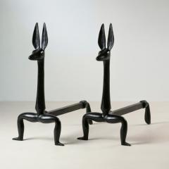 Marc Bankowsky Pair of andirons - 4583718