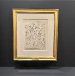 Marc Chagall Marc Chagall 1887 1985 Etude pour Jacob Pen and india ink on tracing paper  - 4472105