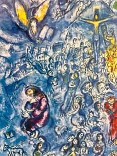 Marc Chagall Marc Chagall Peace Lithograph Hand Signed and Frame 1974 - 3969881