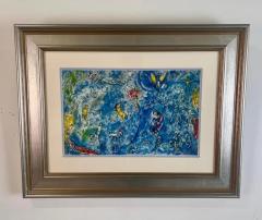 Marc Chagall Marc Chagall Peace Lithograph Hand Signed and Frame 1974 - 3969883