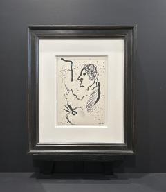 Marc Chagall Peintre de profil Marc Chagall 1887 1985  - 4511382
