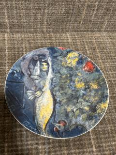 Marc Chagall SUITE OF 12 CHAGALL CERAMIC PLATES BY GEORG JENSEN IN ORIGINAL BOXES - 3953740