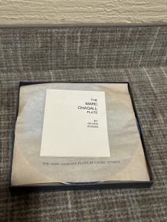 Marc Chagall SUITE OF 12 CHAGALL CERAMIC PLATES BY GEORG JENSEN IN ORIGINAL BOXES - 3953741