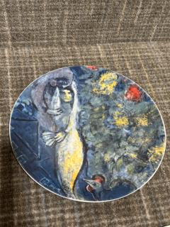 Marc Chagall SUITE OF 12 CHAGALL CERAMIC PLATES BY GEORG JENSEN IN ORIGINAL BOXES - 3953742