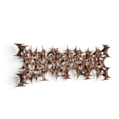 Marc Creates Marc Creates Mid Century Brutalist Metal Wall Sculpture - 4713955