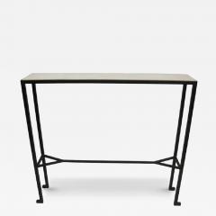 Marc Du Plantier 2 French Midcentury Modern Neoclassical Consoles in the Style of Marc Duplantier - 4115210