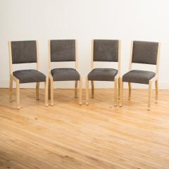 Marc Du Plantier A set of four French chairs in the manner of Marc Du Plantier circa 1990 - 1886322