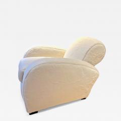 Marc Du Plantier Marc Du Plantier attributed single super comfort large lounge chair - 3098141