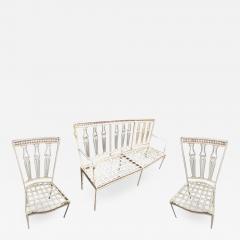 Marc Du Plantier Marc Du plantier Spanish period Neo classical set of 1 couch and 2 chairs - 1766326