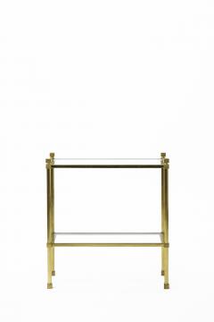 Marc Du Plantier Marc Du plantier pair of neo classic 2 tier side table - 869852