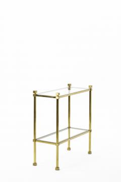 Marc Du Plantier Marc Du plantier pair of neo classic 2 tier side table - 869853