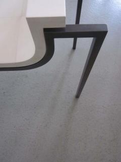 Marc Du Plantier Two French Parchment Benches in the Style of Marc du Plantier - 1604524