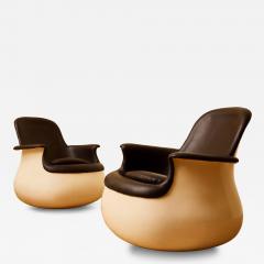 Marc Held Marc Held Pair of Culbuto Armchairs - 4796009