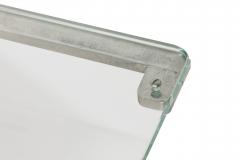 Marc Lalique French Glass Deer Head Wall Console Table - 4630534