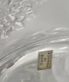 Marc Lalique French Molded Polished Crystal Champagne Cooler Ice Bucket Ganymede Lalique - 4125527