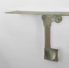 Marc Lalique French Wall Bracket Console Table - 462866