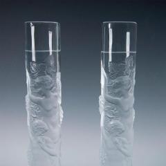 Marc Lalique Lalique Crystal Faunes Door Handles - 3948961