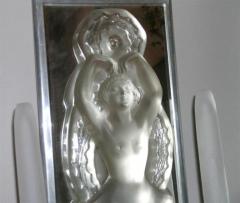 Marc Lalique Pair of Figural Art Deco Sconces by Marc Lalique - 1435695