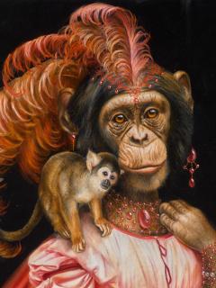 Marc Le Rest 1970 Gypsie 2 Oil on Canvas Framed Signed and Dated 2018 - 1915076