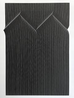 Marc Pessin Marc Pessin Grille Noire Silkscreen on Aluminum 1972 - 3328447