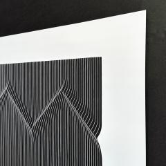 Marc Pessin Marc Pessin Grille Noire Silkscreen on Aluminum 1972 - 3328450
