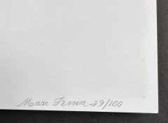 Marc Pessin Marc Pessin Grille Noire Silkscreen on Aluminum 1972 - 3328451