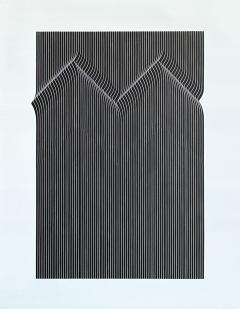 Marc Pessin Marc Pessin Grille Noire Silkscreen on Aluminum 1972 - 3331324