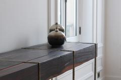 Marc Raimbault High Wooden Console - 3403345