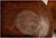 Marc Wroe Turned Turquoise Inlaid Wood Vessel III - 4244851