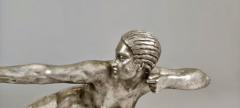 Marcel Andre Bouraine Art Deco Bronze Sculpture by Bouraine of Amazon Queen Penthesilea - 3827467