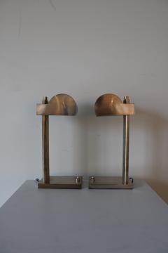Marcel Breuer Bauhaus Brass Table Lamps 1925 Marcel Breuer - 4493702