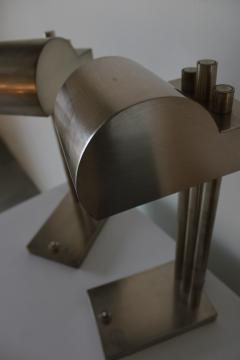 Marcel Breuer Bauhaus Brass Table Lamps 1925 Marcel Breuer - 4493703