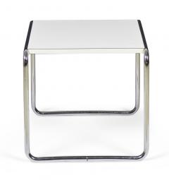 Marcel Breuer Marcel Breuer For Gavina Knoll International White Mica Laccio Occasional Table - 3170350