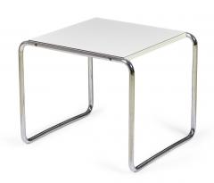 Marcel Breuer Marcel Breuer For Gavina Knoll International White Mica Laccio Occasional Table - 3170354