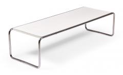 Marcel Breuer Marcel Breuer For Gavina Knoll InternationalWhite Mica Laccio Coffee Table - 3169178