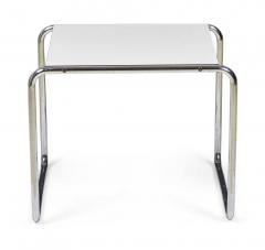 Marcel Breuer Marcel Breuer for Gavina Knoll International Mid Century White Mica Laccio End - 4669429