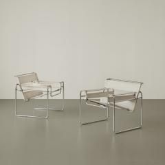Marcel Breuer Marcel Breuer pair of Wassily armchairs designed 1925 produced 1962 1968 - 4145940