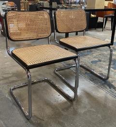 Marcel Breuer Set of 2 Italian Mid Century Modern Dining Chairs By Marcel Breuer - 2425581