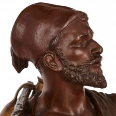 Marcel Debut Orientalist bronze figure of a water carrier by Marcel Debut - 3268937