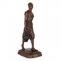 Marcel Debut Two Orientalist style patinated bronze maquettes by Marcel D but - 4094655