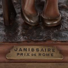 Marcel Debut Two Orientalist style patinated bronze maquettes by Marcel D but - 4094660
