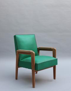 Marcel Gascoin 12 Fine French 1950s Oak Armchairs by Marcel Gascoin - 3925379