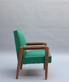 Marcel Gascoin 12 Fine French 1950s Oak Armchairs by Marcel Gascoin - 3925380