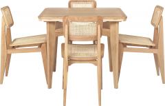 Marcel Gascoin Marcel Gascoin C Chair Dining Chair in American Walnut - 1691994