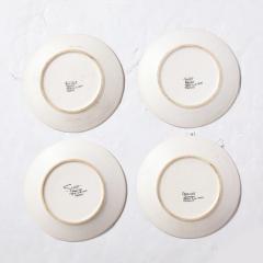 Marcel Guillot Mid Century Modernist Hand Painted Oceanic Ceramic Plate Set by Marcel Guillot - 3276564