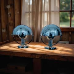 Marcel Louis Baugniet Pair of Modernist Table Lamps by Marcel Louis Baugniet for Damon 1930s Art Deco - 4320658