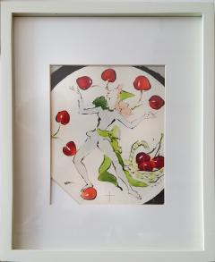 Marcel Vertes Dancing Girl with Cherries - 328622