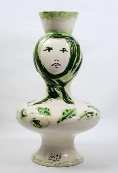 Marcel Vertes Marcel Vertes Gorgeous Vase in Ceramic French circa 1950 - 2396835