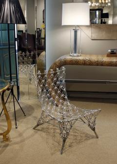 Marcel Wanders Marcel Wanders Knotted Rope Chair in Chrome Epoxy 1996 - 334497