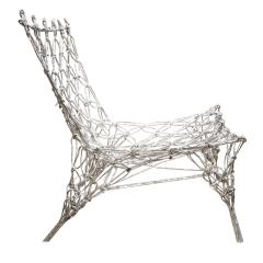 Marcel Wanders Marcel Wanders Knotted Rope Chair in Chrome Epoxy 1996 - 334499